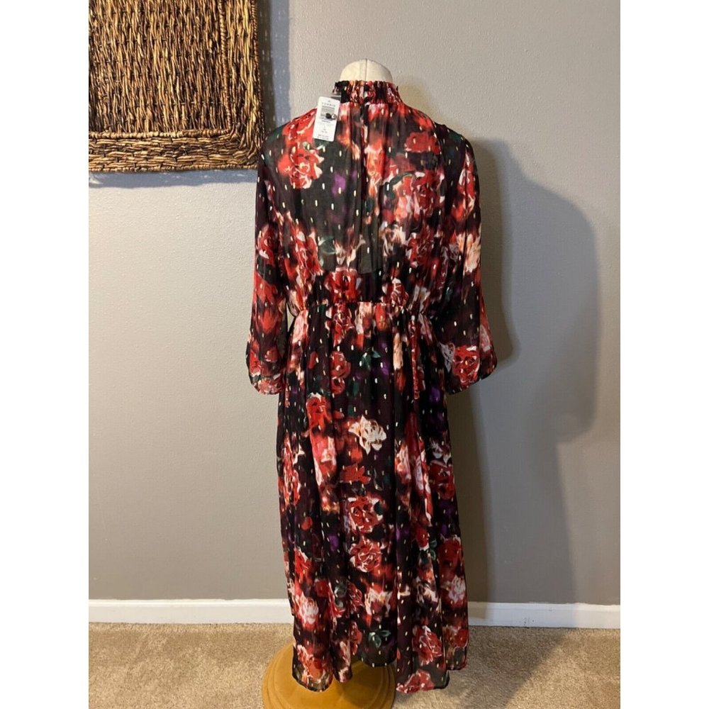 Torrid Blouson Dress 1X 14 16 NWT NEW Washable - Picture 4 of 12